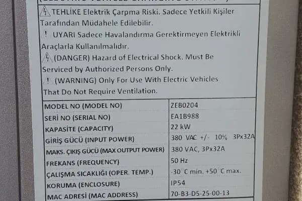 Şarj İstasyonu Voltrun - Elektrikli Araç Şarj İstasyonu - İstanbul Sultanbeyli