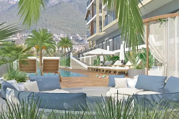 Valley Park Residence Oba Alanya - Apartman Kompleksi - Antalya Döşemealtı