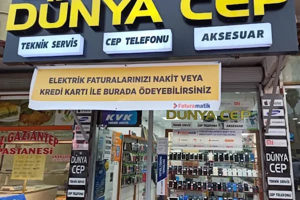 Dünya Cep İslahiye - Cep telefonu mağazası - Gaziantep Şahinbey