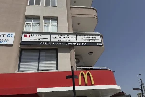 DENT 01 ÇENE CERRAHİSİ UZM. DR. Sadi Coşkun KANAL TEDAVİ UZMANI Uzm. Dr. Nihan Nazsız ve DİŞ HEKİMİ Görkem Güzel - Diş Hekimi - Adana Çukurova