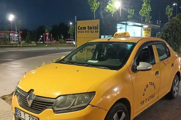 Çerkezköy Cem Taksi Durağı - Taksi Durağı - Tekirdağ Çerkezköy
