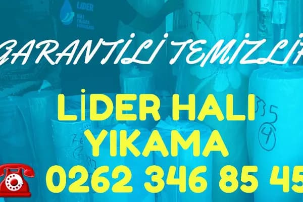 LİDER HALI YIKAMA (KOCAELİ) - Halı Temizleme Hizmeti - Kocaeli Başiskele