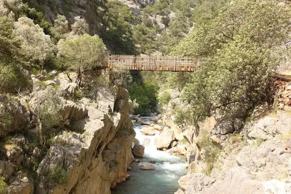 Yazılı Kanyon Tabiat Parkı - Ulusal park - Isparta Aksu