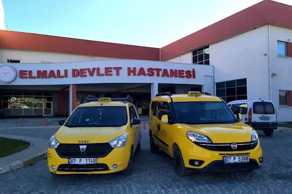 Elmalı Hastane Taksi - Taksi Durağı - Antalya Elmalı