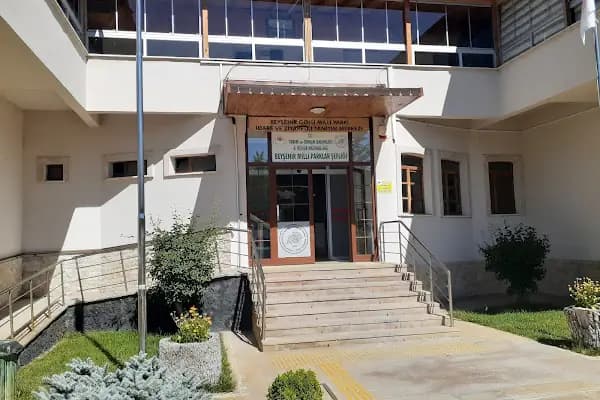 Beyşehir Milli Parklar Şefliği - Yerel Resmi Daire - Konya Ereğli