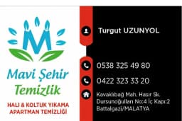 Mavi Şehir Temizlik - Malatya Temizlik Şirketi