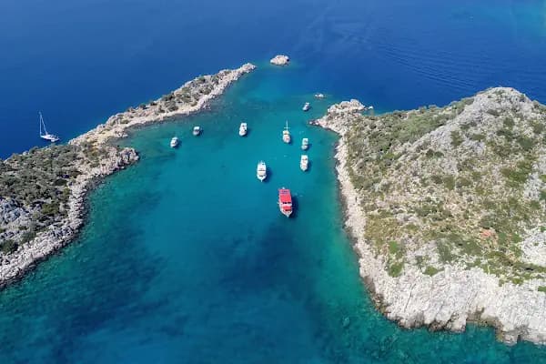 Akvaryum Koyu - Doğa Koruma Alanı - Antalya Demre