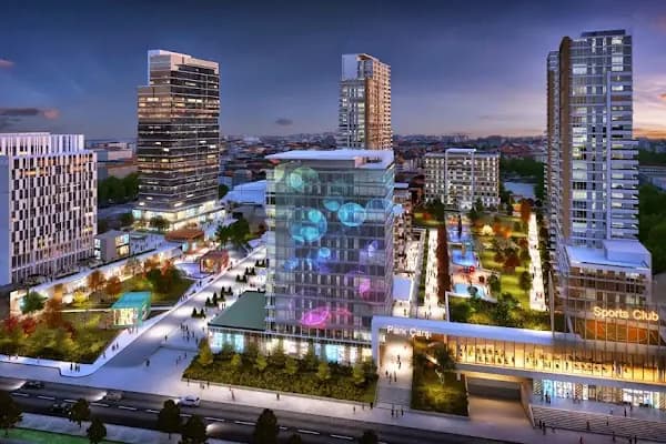 Nurol Park Güneşli - Güvenlikli Site - İstanbul Maltepe