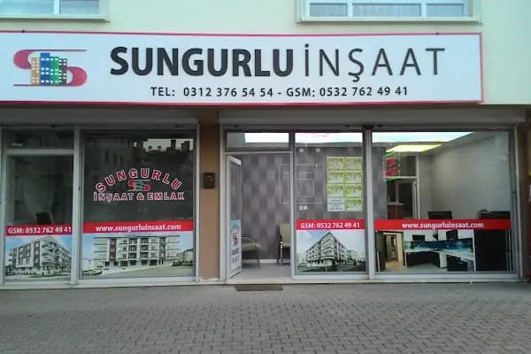 SUNGURLU İNŞAAT EMLAK - Emlakçı - Ankara Akyurt