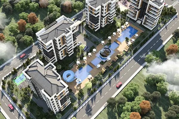 ÖZYÖN İNŞAAT CROSS FORCES - Apartman Kompleksi - Antalya Muratpaşa