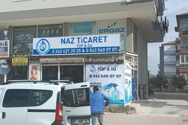 Naz Ticaret Su ve Tüp Bayi - Gaz Tüpü Tedarikçisi - Antalya Döşemealtı