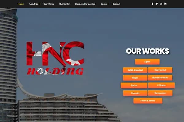 HNC Holding A.Ş - Holding Şirket - İstanbul Küçükçekmece