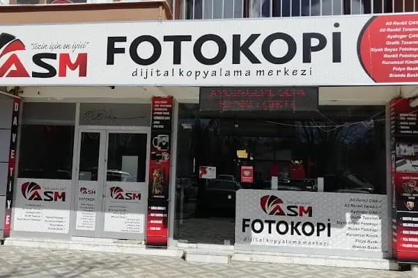 ASM FOTOKOPİ - Dijital Baskı Merkezi - Dijital Baskı Merkezi - Konya Meram