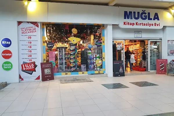 MUĞLA KİTAP KIRTASİYE EVİ - Kitapçı - Muğla Bodrum