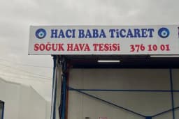 HACIBABA TİCARET SOĞUK HAVA TESİSİ İŞLETMECİLİĞİ