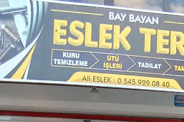 Eslek kuru temizleme ve terzi - Terzi - Şanlıurfa Birecik