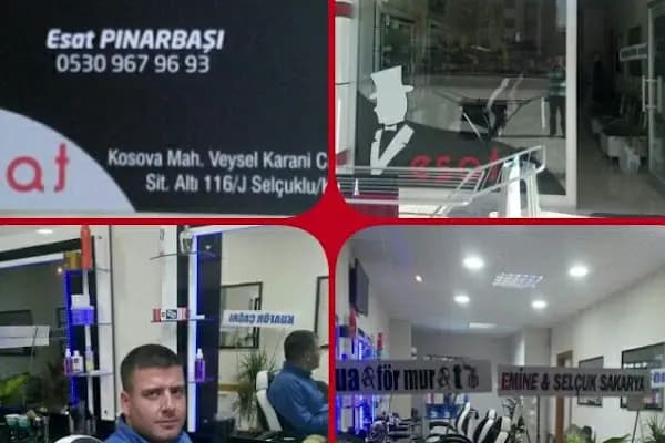 ESAT ERKEK KUAFÖRÜ - Berber Dükkanı - Konya Selçuklu