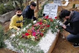 bahai gülistani cavid mezarlığı