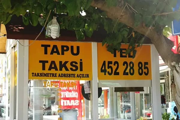 Tapu Taksi - Taksi Durağı - İzmir Buca