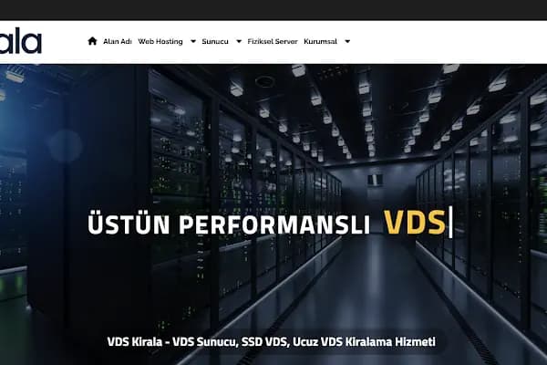 Vds Kirala - Web Barındırma Şirketi - Bursa Osmangazi