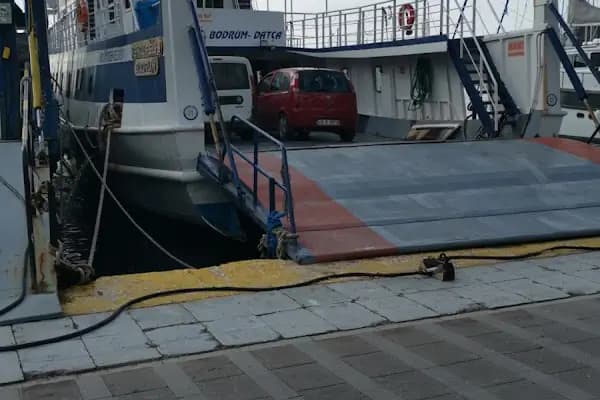 Datça Feribot Bilet İskelesi - Feribot İskelesi - Muğla Bodrum