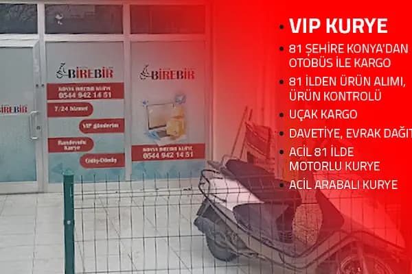 Konya Kurye - Kurye Hizmeti - Konya Selçuklu