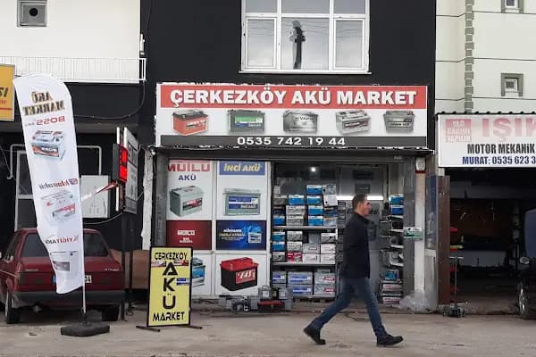 Çerkezköy Akü Merket - Araç Akü Mağazası - Tekirdağ Çerkezköy