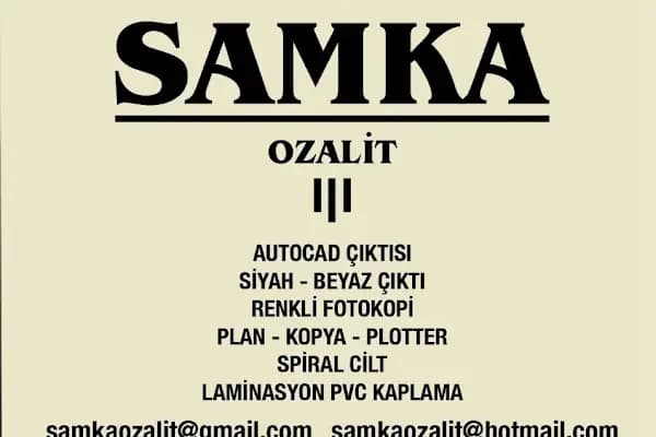 SAMKA OZALİT-KOPYALAMA BASKI MERKEZİ-FOTOKOPİ- İNŞAAT - Fotokopi ve Ozalit - Kahramanmaraş Ekinözü