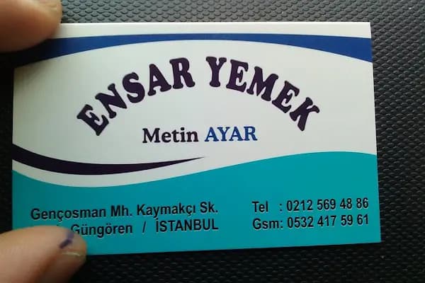 ENSAR YEMEK SELF SERVİS - Yiyecek Temini ve İkram Hizmeti - İstanbul Avcılar