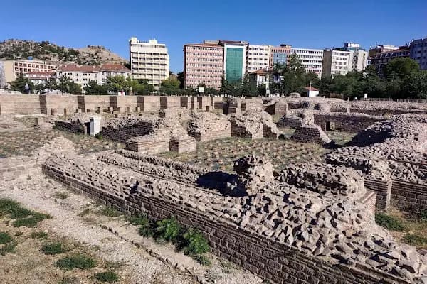 Ankara Roma Hamamı ve Antik Kenti - Açık Hava Müzesi - Ankara Altındağ