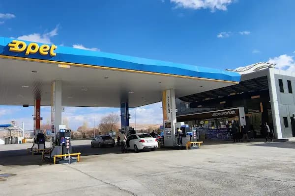 Opet - Benzin İstasyonu - Erzurum Çat