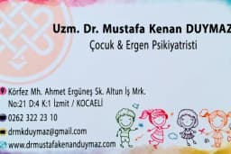 Çocuk ve Ergen Psikiyatristi Dr.Mustafa Kenan Duymaz