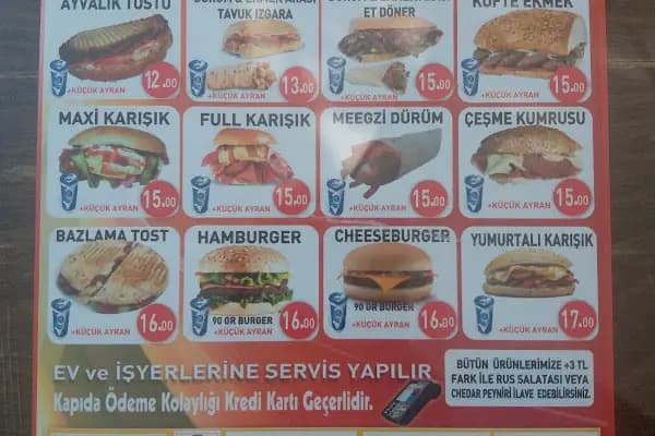 Balçova Fast Food - Fast food lokantası - İzmir Balçova