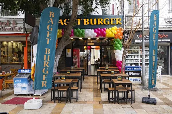 Baget Burger - Bodrum Şubesi - Hamburger restoranı - Muğla Bodrum