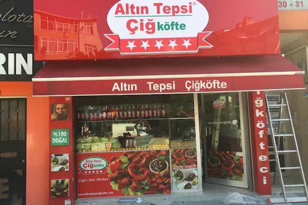 altın tepsi çiğköfte - Çiğ Köfteci - İstanbul Bağcılar