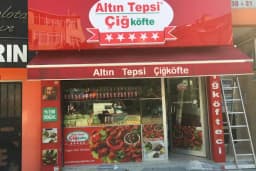 altın tepsi çiğköfte