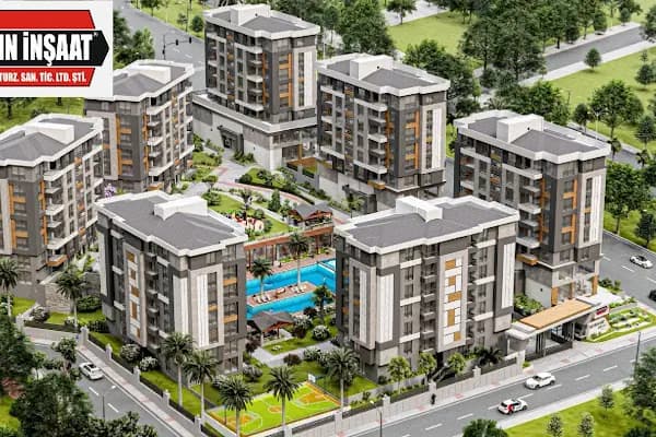 Argın İnşaat Antalya satılık rezidans - İnşaat Şirketi - Antalya Muratpaşa