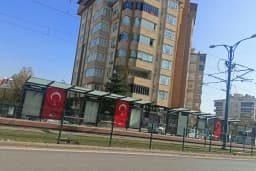 Duisburg tramvay durağı