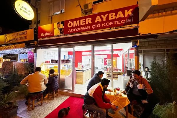 Meşhur Adıyaman Çiğ Köftecisi Ömer Aybak - Çiğ Köfteci - Antalya Aksu