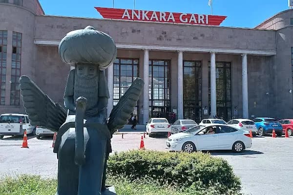 Ankara Tren Garı - Otobüs Durağı - Ankara Altındağ