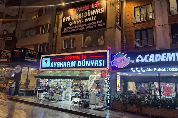 TOPTAN 16 AYAKKABI DÜNYASI - Ayakkabı mağazası - Bursa Gürsu