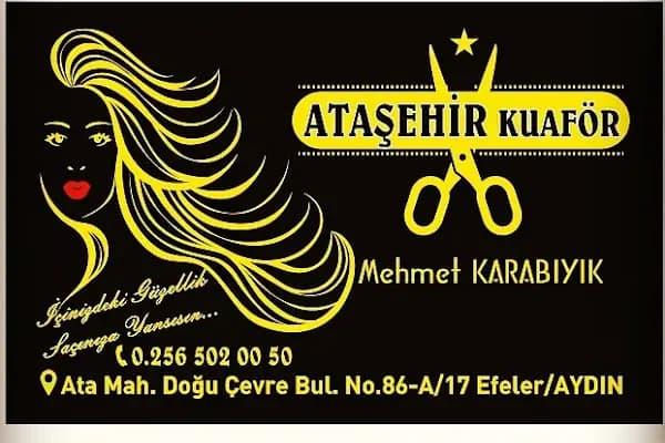 ATAŞEHİR KUAFÖR - Güzellik Salonu - Aydın Bozdoğan