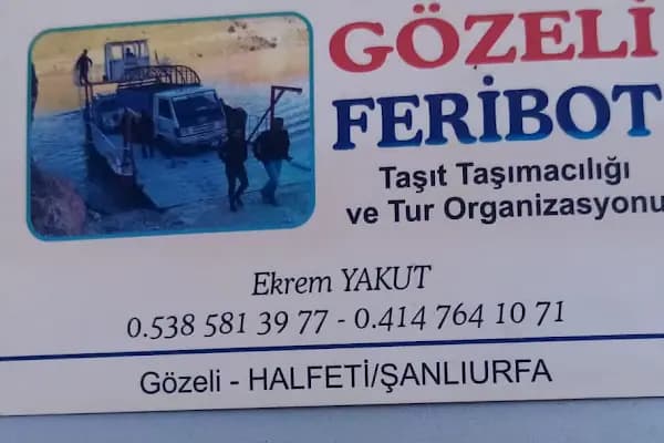 Gözeli Feribot - Feribot İşletmesi - Gaziantep Yavuzeli