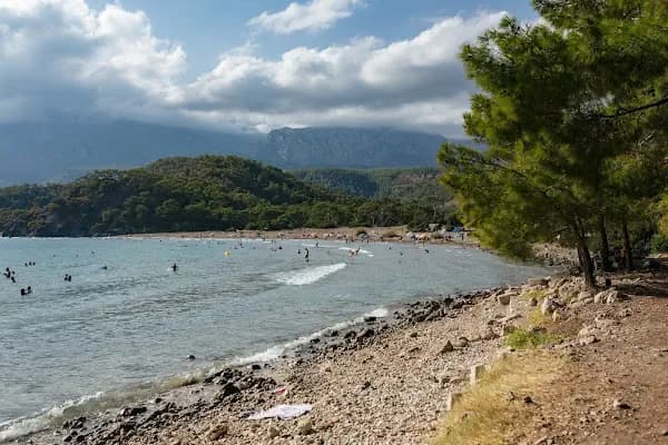 Phaselis beach - Halk Plajı - Antalya Konyaaltı