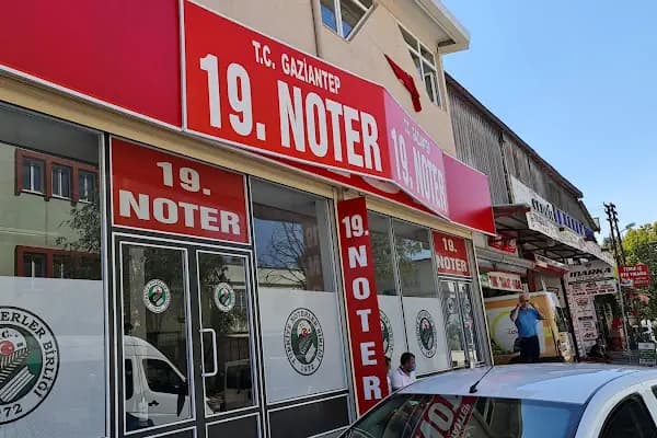 Gaziantep 19. Noterliği - Noter - Gaziantep Şahinbey