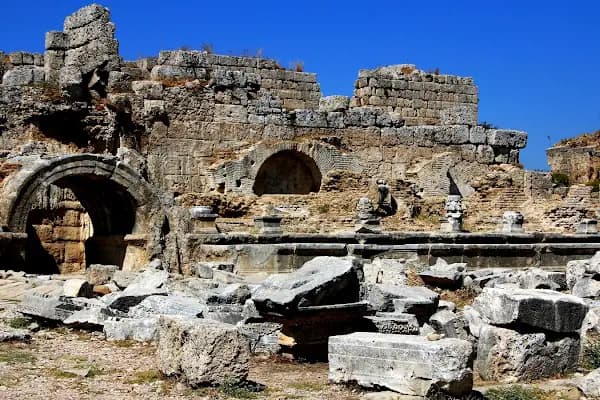 Perge Güney Hamamı - Hamam - Antalya Aksu