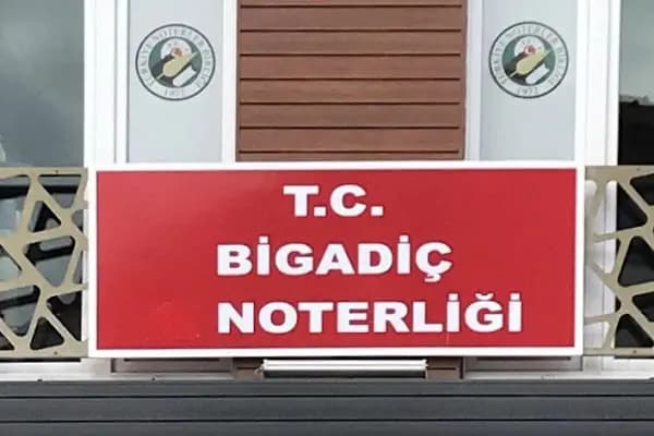 BİGADİÇ 1. NOTERLİĞİ - Noter - Balıkesir Bigadiç