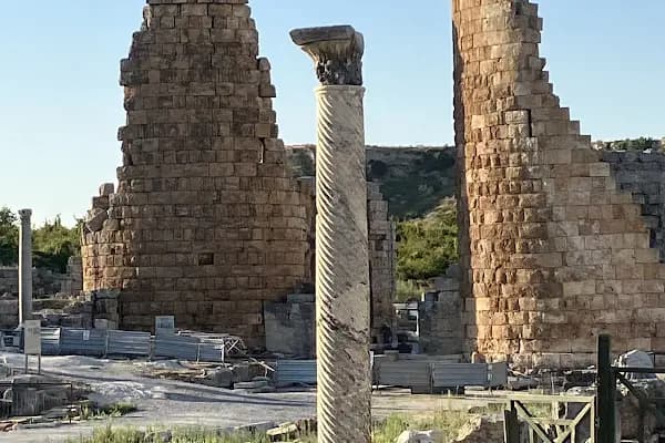 Byzantine basilica - İbadethane - Antalya Aksu