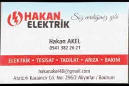 HAKAN ELEKTRİK AKYARLAR