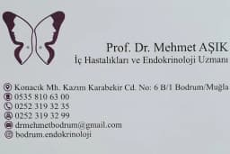 Profesör Doktor Mehmet Aşık Muayenehanesi Bodrum